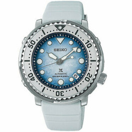 Bracelet de montre Seiko SRPG59K1 / 4R35-04Z0 / R03L015J0 Acier Blanc 20mm